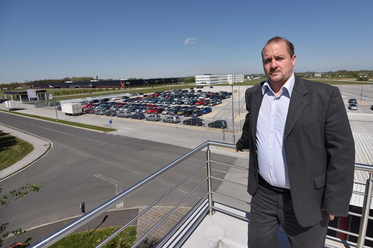 12.04.2016., Trnovec Bartolovecki - Direktor Slobodne zone Varazdin Enriko Parlaj. Photo: Vjeran Zganec-Rogulja/PIXSELL