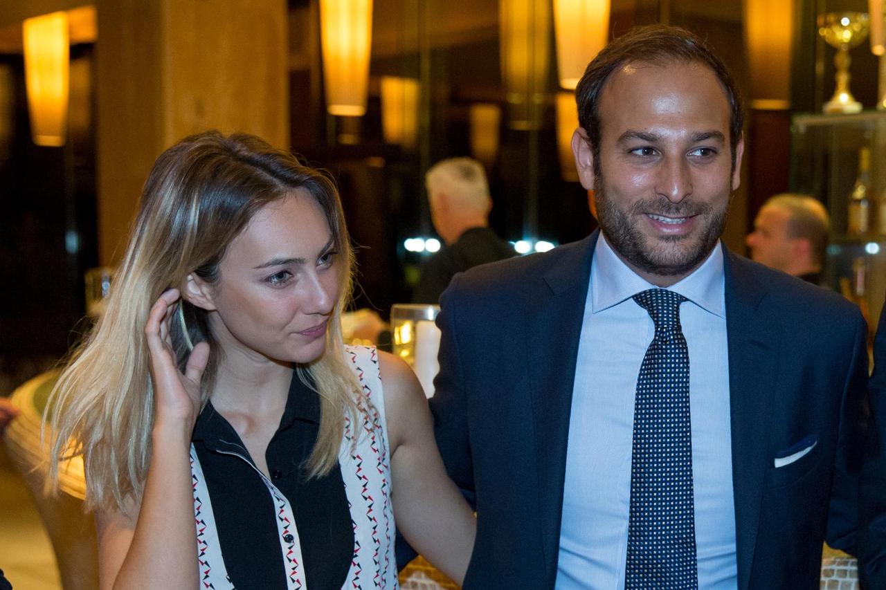 Davor Lukšić i Cristel Chiara Carrisi