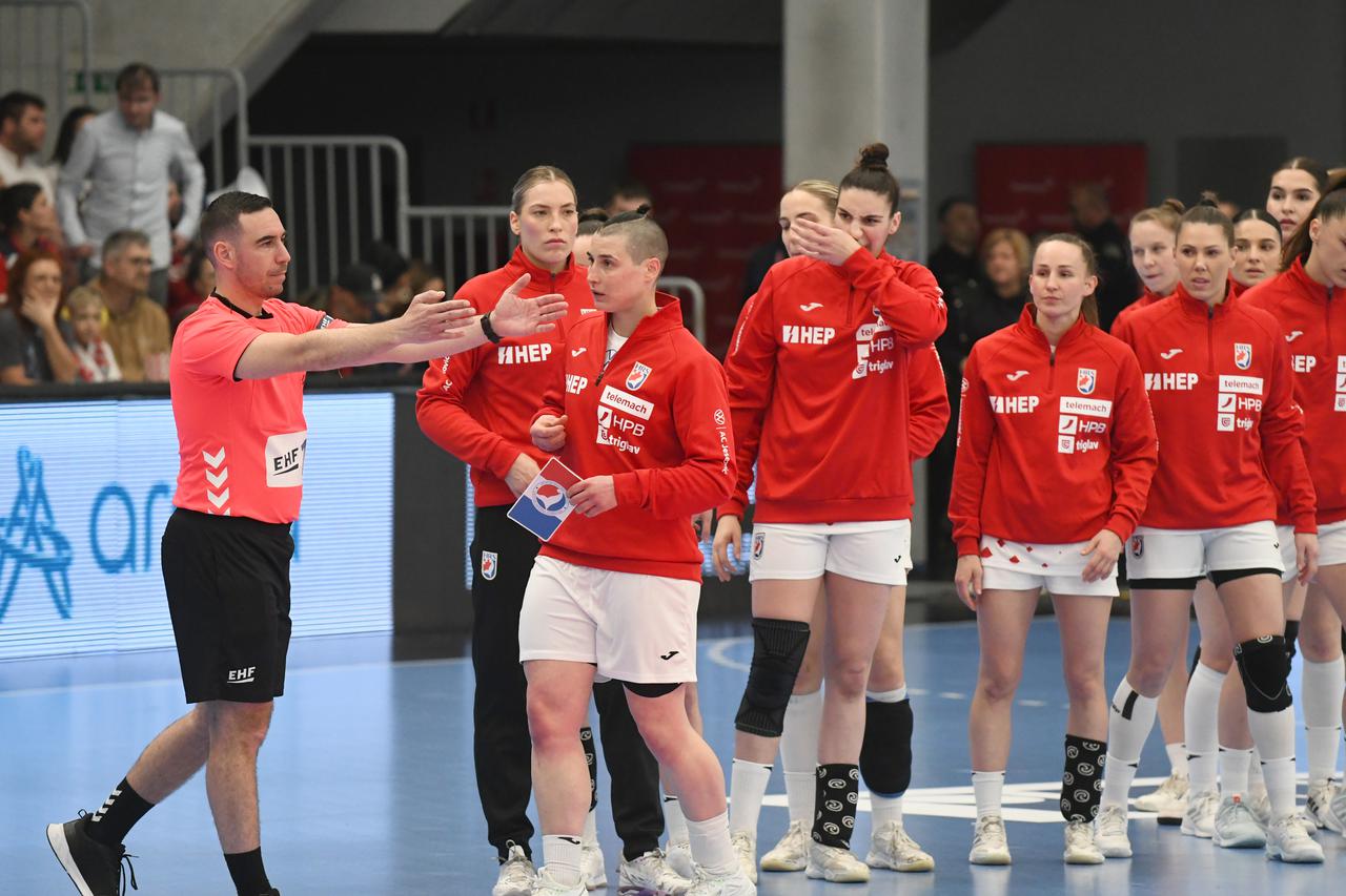 Koprivnica: Kvalifikacije za svjetsko prvenstvo u rukometu, žene, Hrvatska - Španjolska