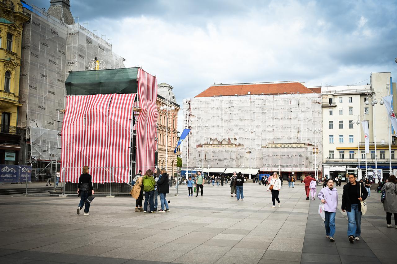 Zagreb: Spomenik banu nakon dugo vremena skriven od pogleda prolaznika