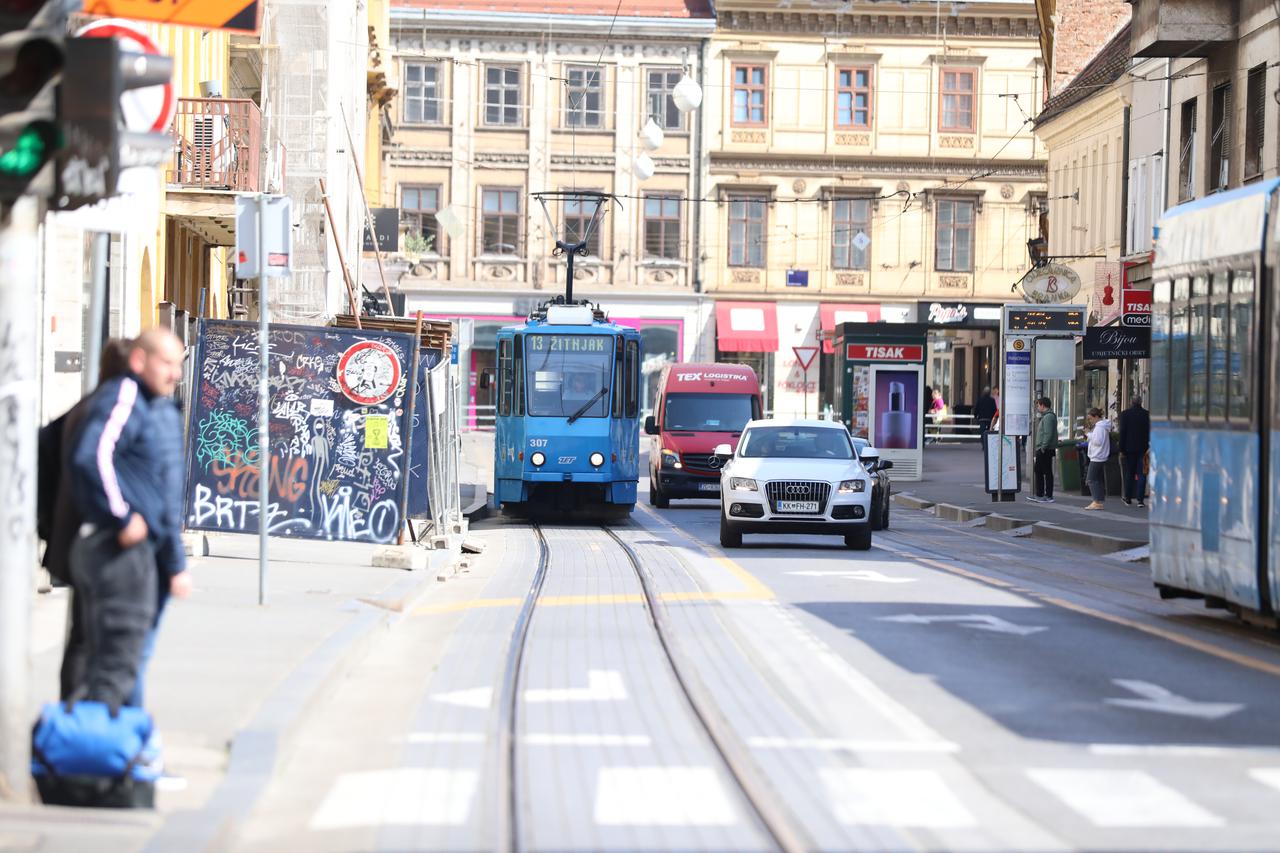 Frankopanska ulica u Zagrebu 