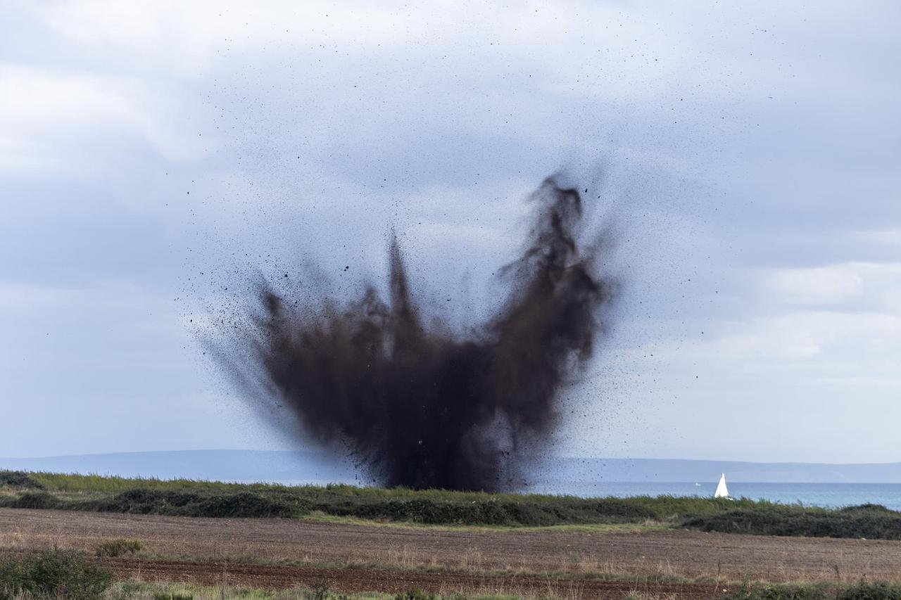 Uništena bomba koja je nađena kod  Pule 