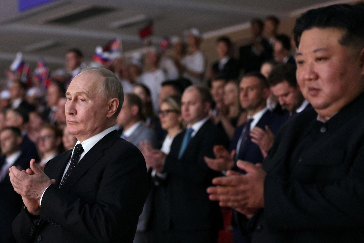Russian President Putin visits North Korea