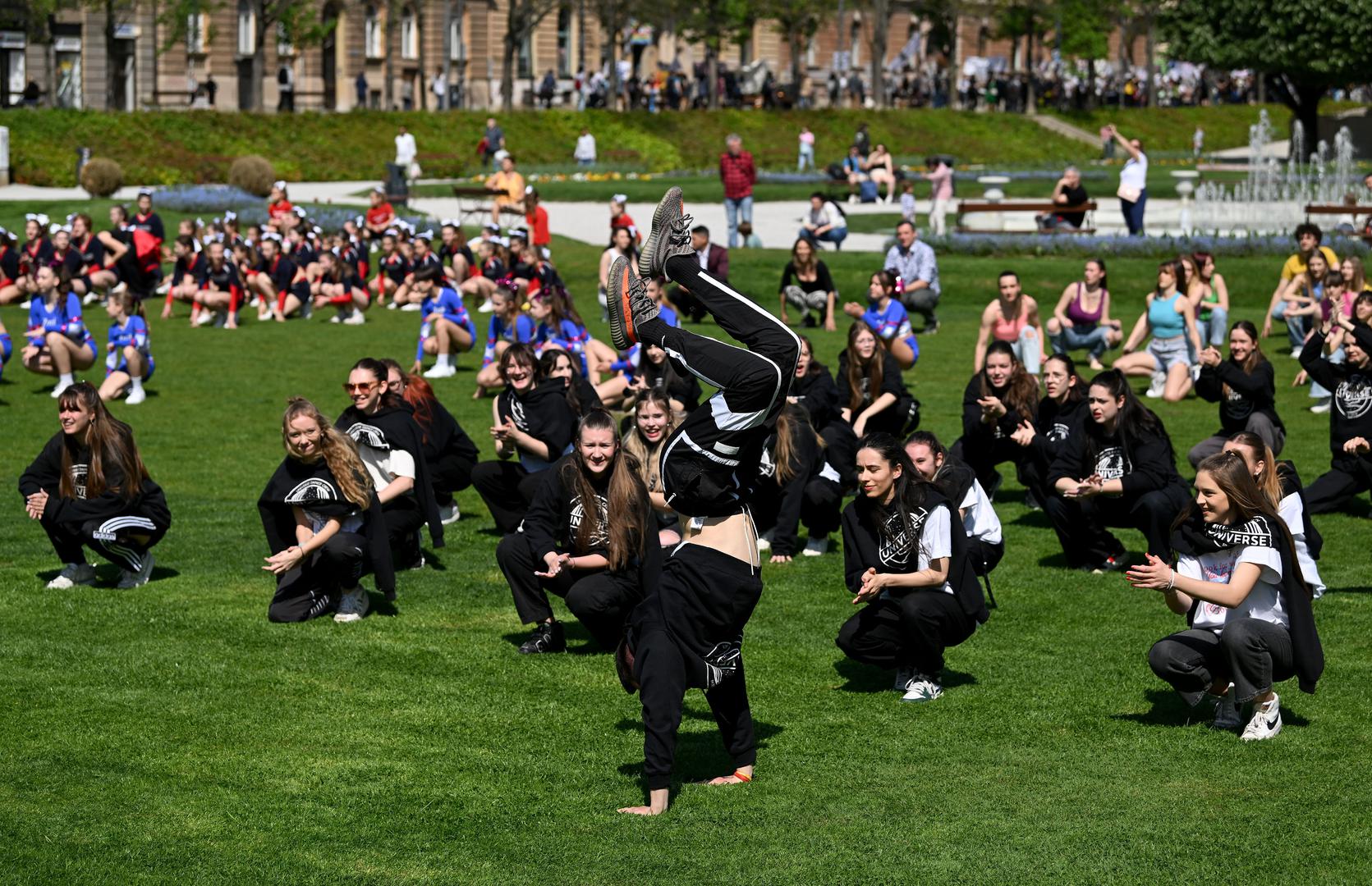 U Zagrebu se plesalo na Trgu Kralja Tomislava