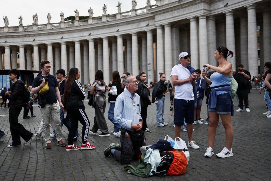 Holy Mass is celebrated for the election of the new pope, at the Vatican