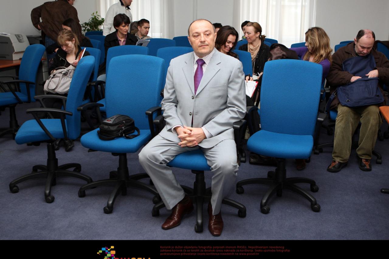 '24.03.2010., Zagreb, Hrvatska - Na zagrebackom Zupanijskom sudu nepravomocno je osudjen Srecko Ferencak za \'slucaj nanbudo\'. Srecko je dobio godinu dana zatvora, a mora vratiti i 4,8 milijuna kuna 