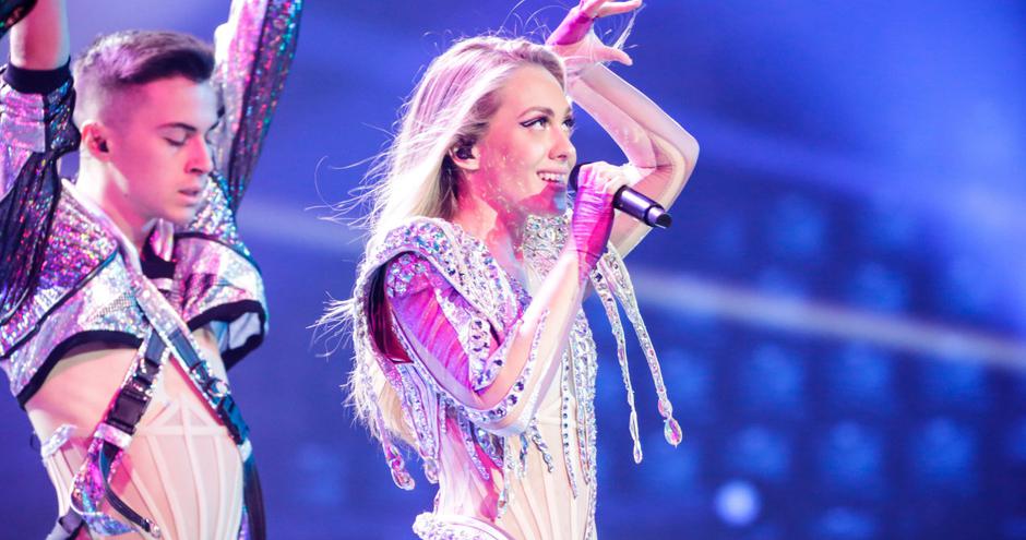Prva Eurosong proba Albine Grčić