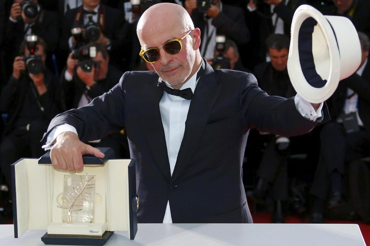 ATTENTION EDITORS - REUTERS PICTURE HIGHLIGHT  Director Jacques Audiard, Palme d'Or award winner for his film 