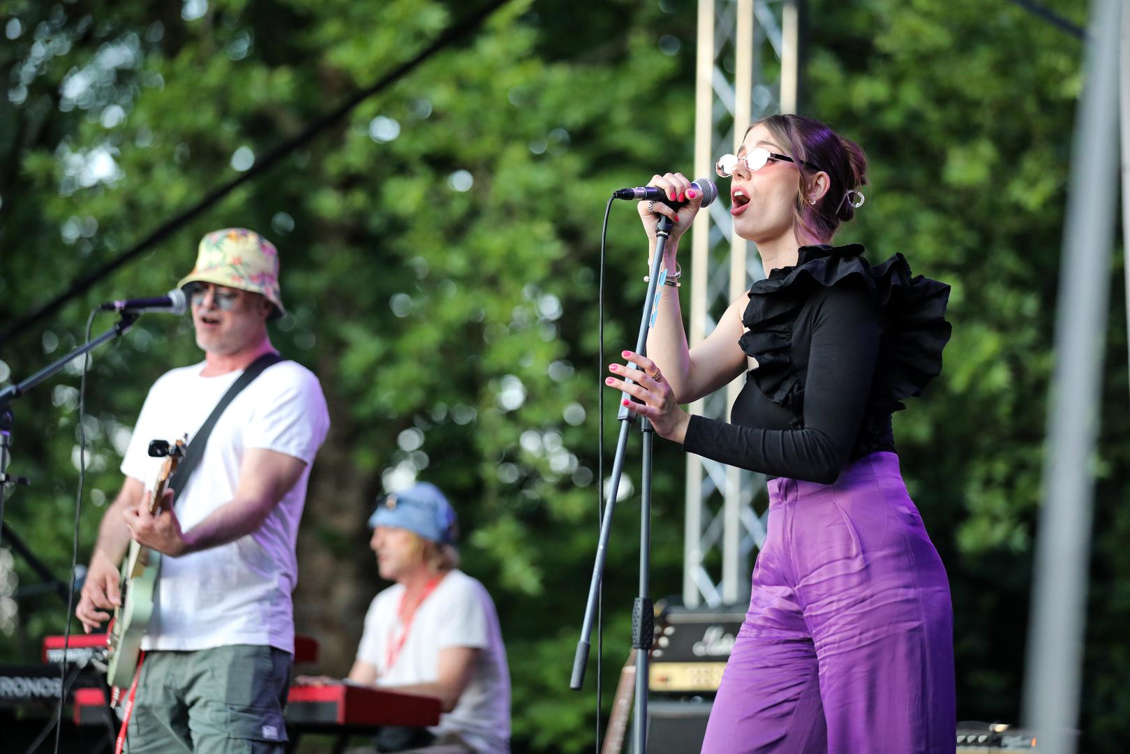 11.06.2022., Samobor - Vecernjakova biciklijada. Koncert Detour.  Photo: Emica Elvedji/PIXSELL