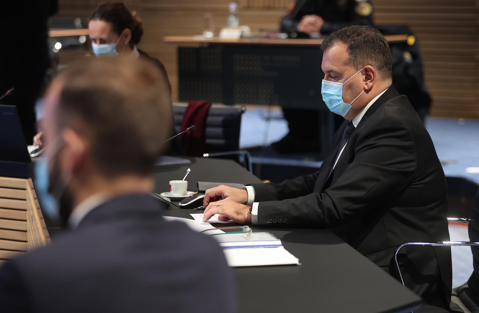 14.01.2021., Zagreb - Odrzana sjednica vlade u Nacionalnoj i sveucilisnoj knjiznici. Photo: Marko Prpic/PIXSELL