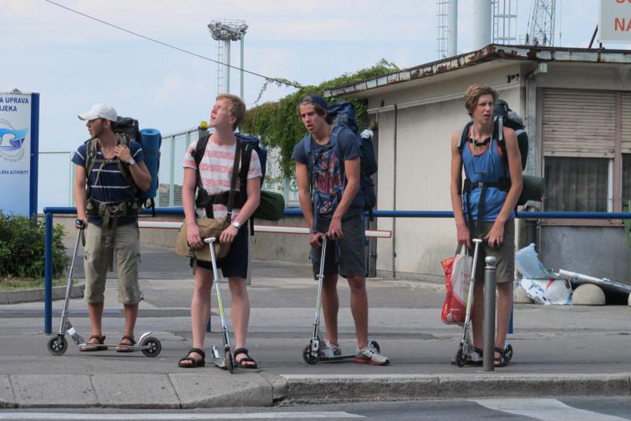 romobili, Norvežani, Rijeka (1)