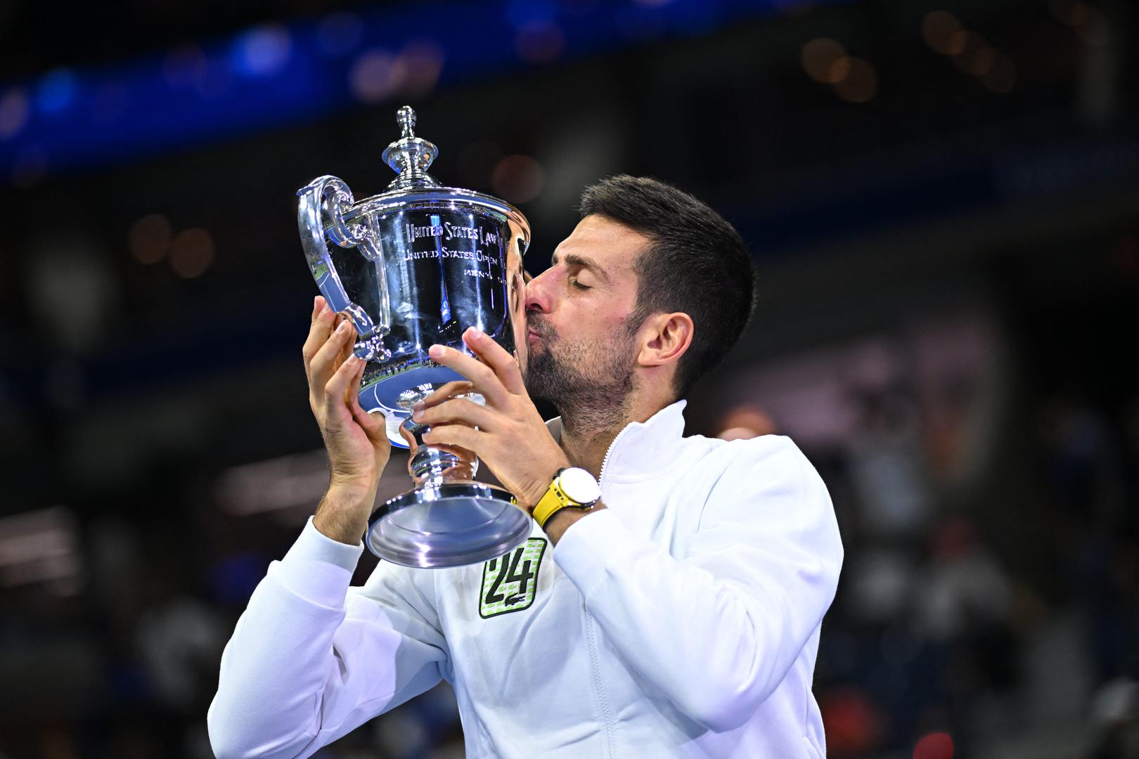 Novak Djokovic (SRB) wins his 24th slam at the 2023 US Open at Billie Jean National Tennis Center in New York City, NY, USA, on September 10, 2023. Photo by Corinne Dubreuil/ABACAPRESS.COM Photo: Dubreuil Corinne/ABACA/ABACA