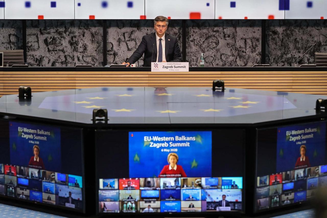 Zagreb: Sastanak na vrhu EU-a i zapadnog Balkana održan putem videokonferencije