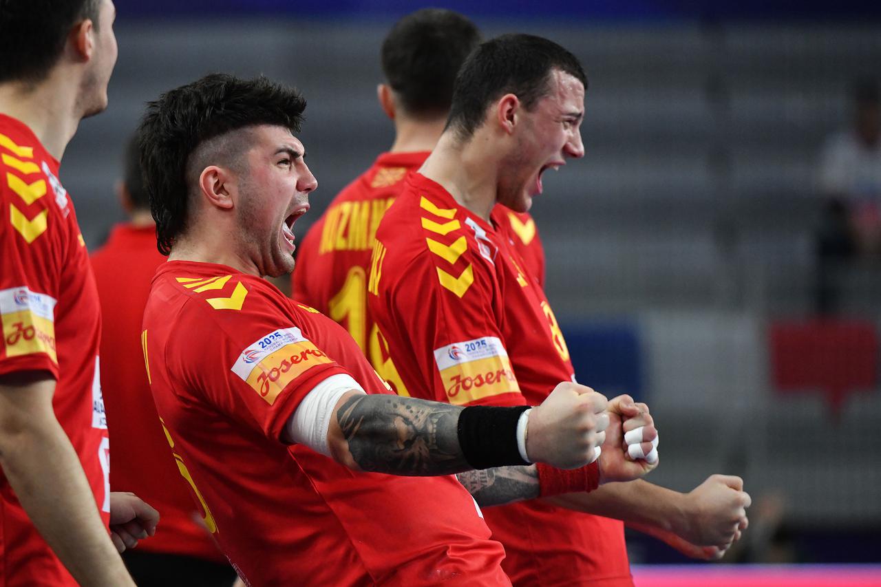 IHF Svjetsko rukometno prvenstvo 2025., Sjeverna Makedonija - Katar