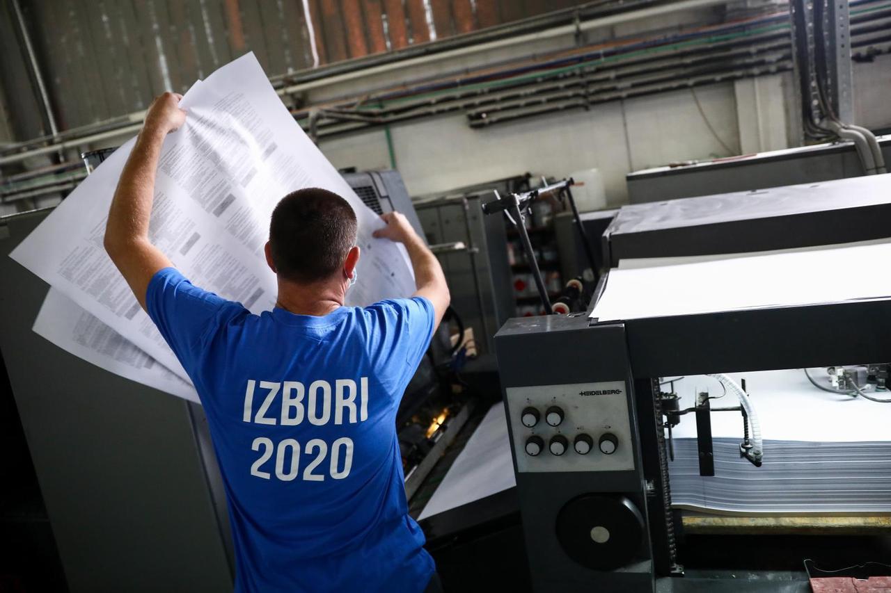 Sarajevo: Počelo printanje glasačkih listića za lokalne izbore u BiH