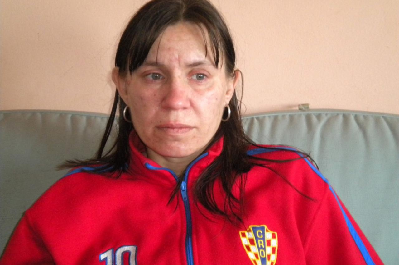 \'UNUTRASNJA  06.12.2011. VUKOVAR - Slobodanka Purda u cetvrtom je mjesecu trudnoce  Branimir Bradaric/Vecernji list\'