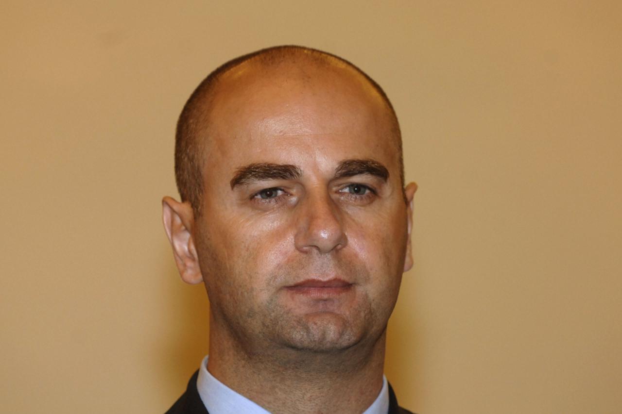 \'unutrasnja...zagreb...18.06.2007. zupanijski sud, sudjenje rahim ademi i mirko norac za ratne zlocine u medackom dzepu u rujnu 1993, mirko norac,  foto: goran stanzl\'