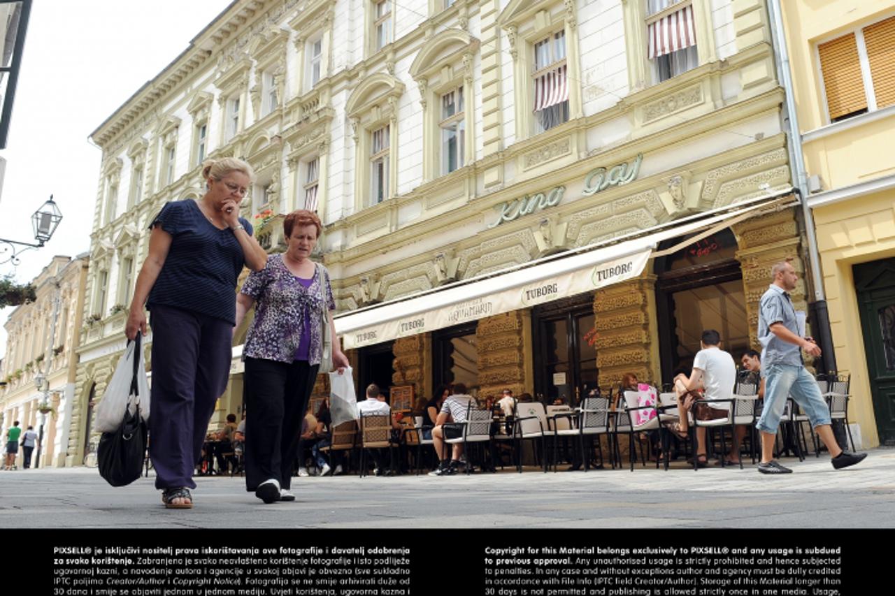 '13.07.2012., Gajeva ulica, Varazdin - Grad je odlucio dati prostorije bivseg kina Gaj udrugama koje se bave audio i vizualnom projekcijom.  Photo: Marko Jurinec/PIXSELL'