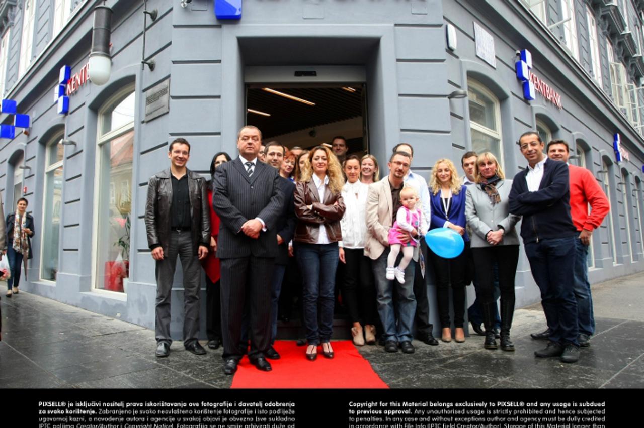 '13.10.2012., Zagreb - Otvorenje Kent banke u Gundulicevoj 1. Photo: Petar Glebov/PIXSELL'