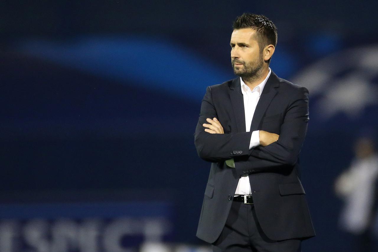 21.08.2013., Stadion Maksimir, Zagreb - Prva utakmica 4. pretkola Lige prvaka, GNK Dinamo - Austrija Bec. Trener Austrije Nenad Bjelica.  Photo: Igor Kralj/PIXSELL