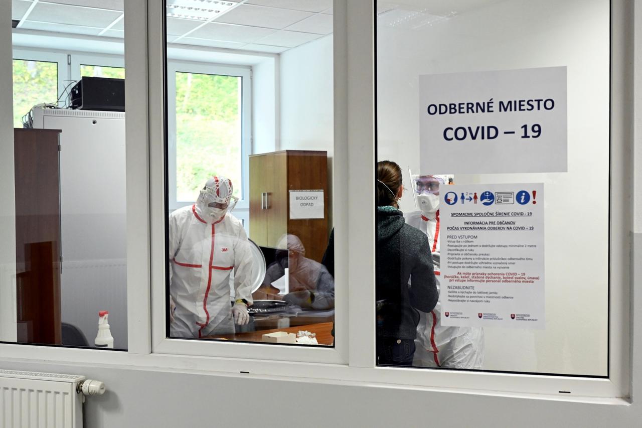 Spread of the coronavirus disease (COVID-19), in Oravsky Podzamok
