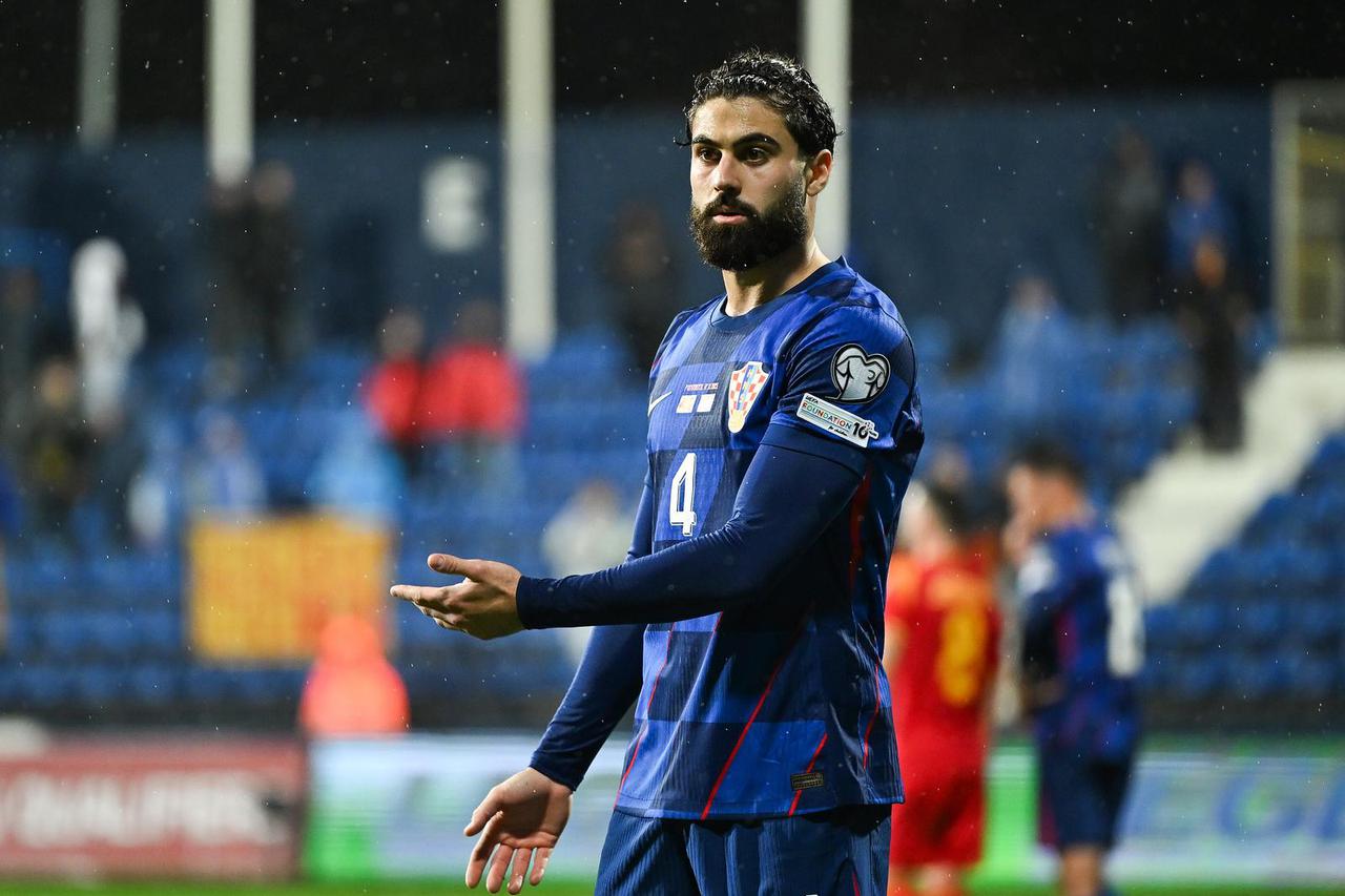 Utakmica kvalifikacija za Svjetsko nogometno prvenstvo 2026. Crna Gora - Hrvatska