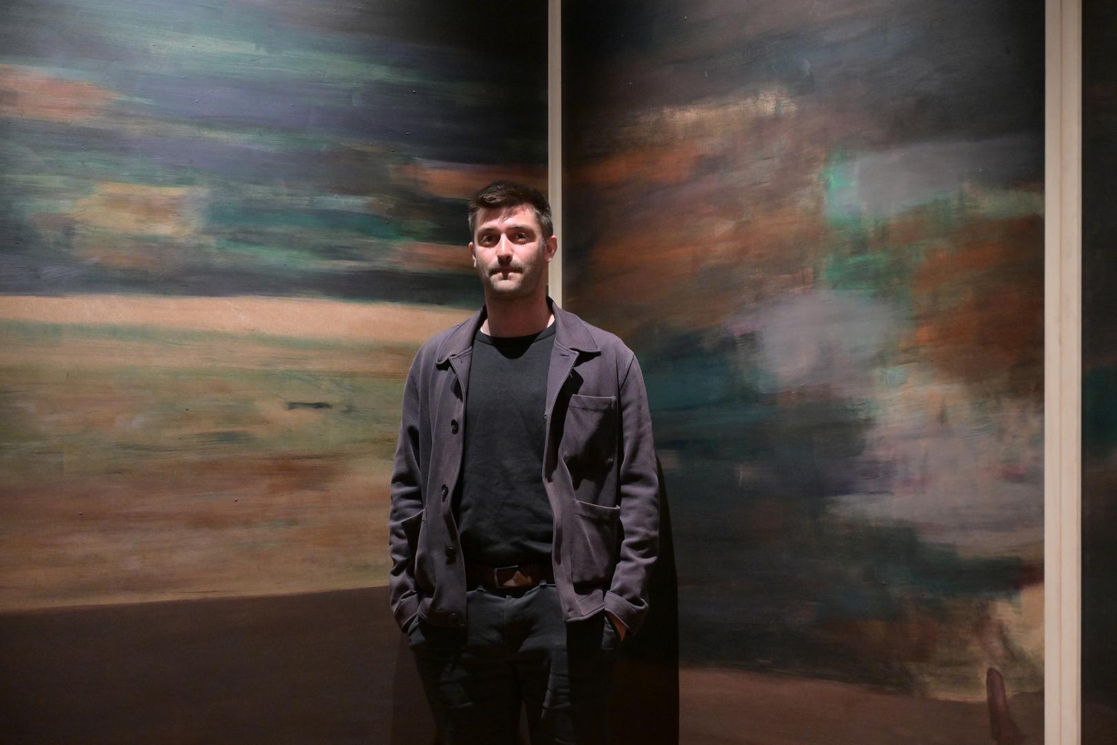 Slikar John Miličič jedan je od izloženih autora, ali i autor ovogodišnjeg vizuala Bijenala