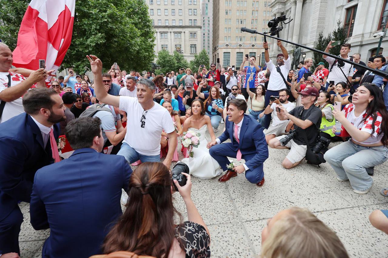 SP 2026 Philadelphia: Lokalni mladenci oduševljeni hrvatskim navijačima