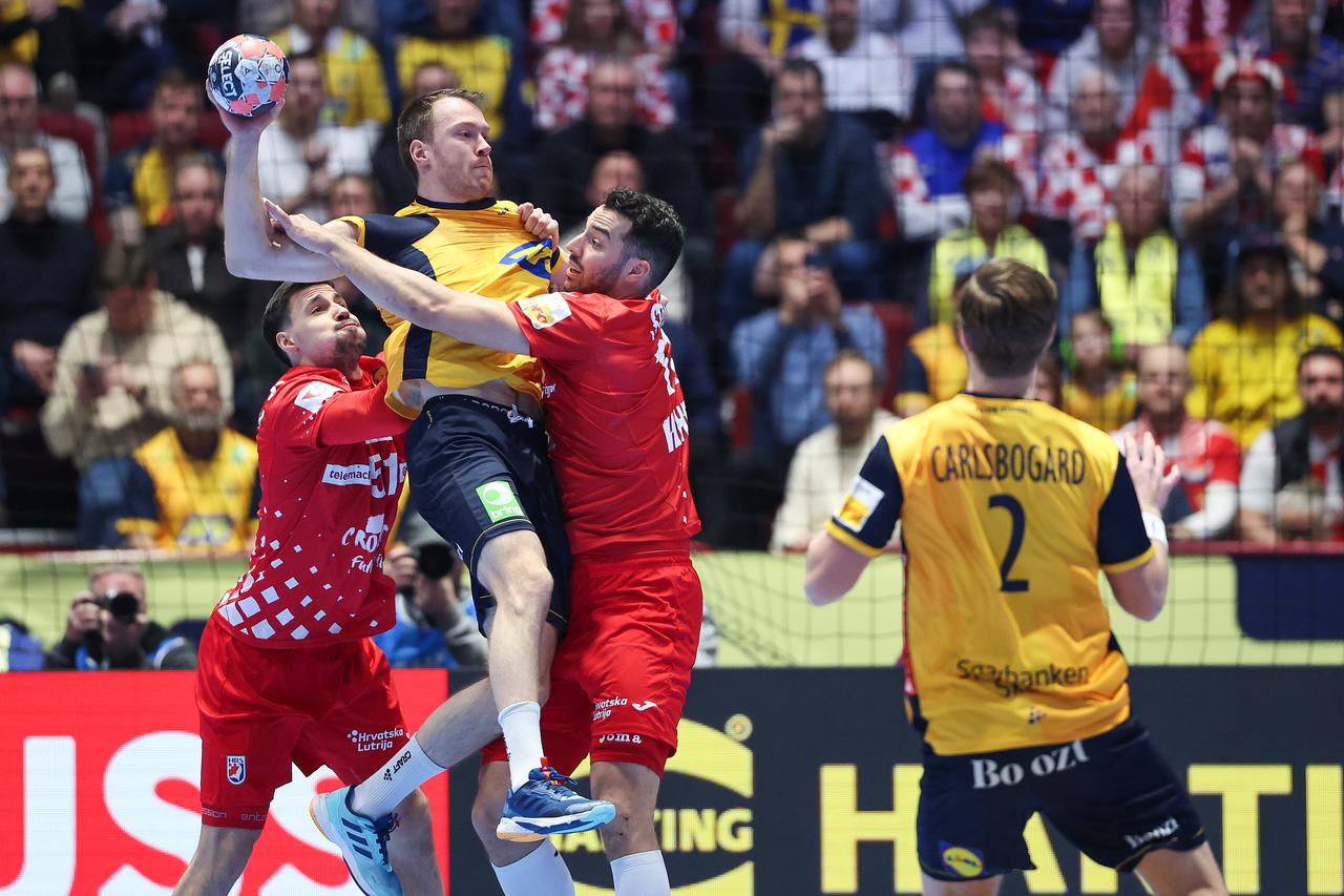 Susret Švedske i Hrvatske u prvom krugu EHF Europskog prvenstva