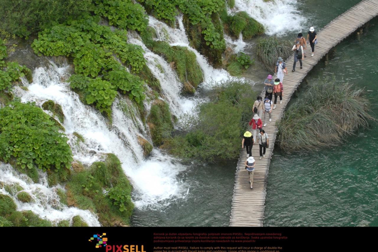 '11.06.2010., Plitvice - Nacionalni park Plitvicka jezera, ilustracija.  Photo: Dino Stanin/PIXSELL'