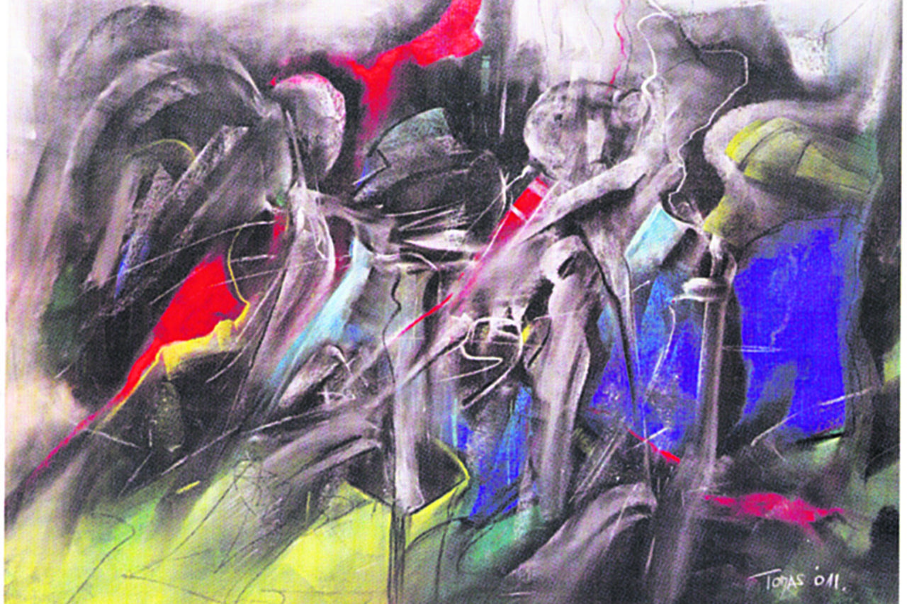 mario tomas izlaže u medijateci 