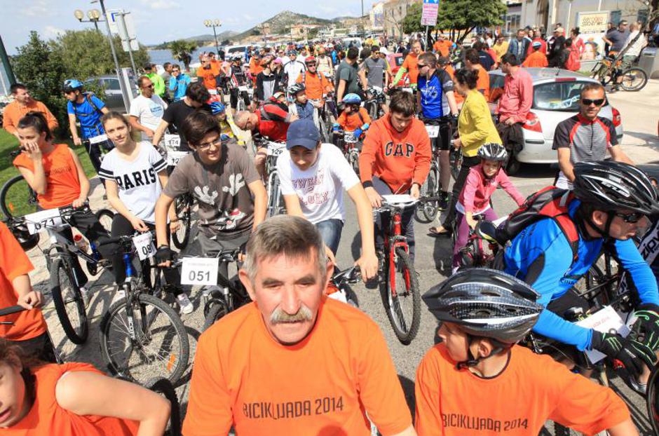 Humanitarna biciklijada Radio Šibenika
