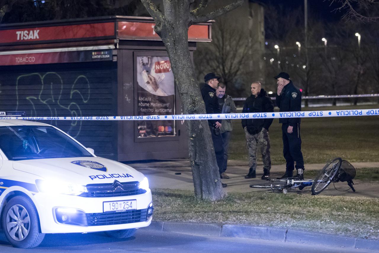 Zagreb: Policijski očevid kod križanja Horvaćanske i ulice Hrgovići