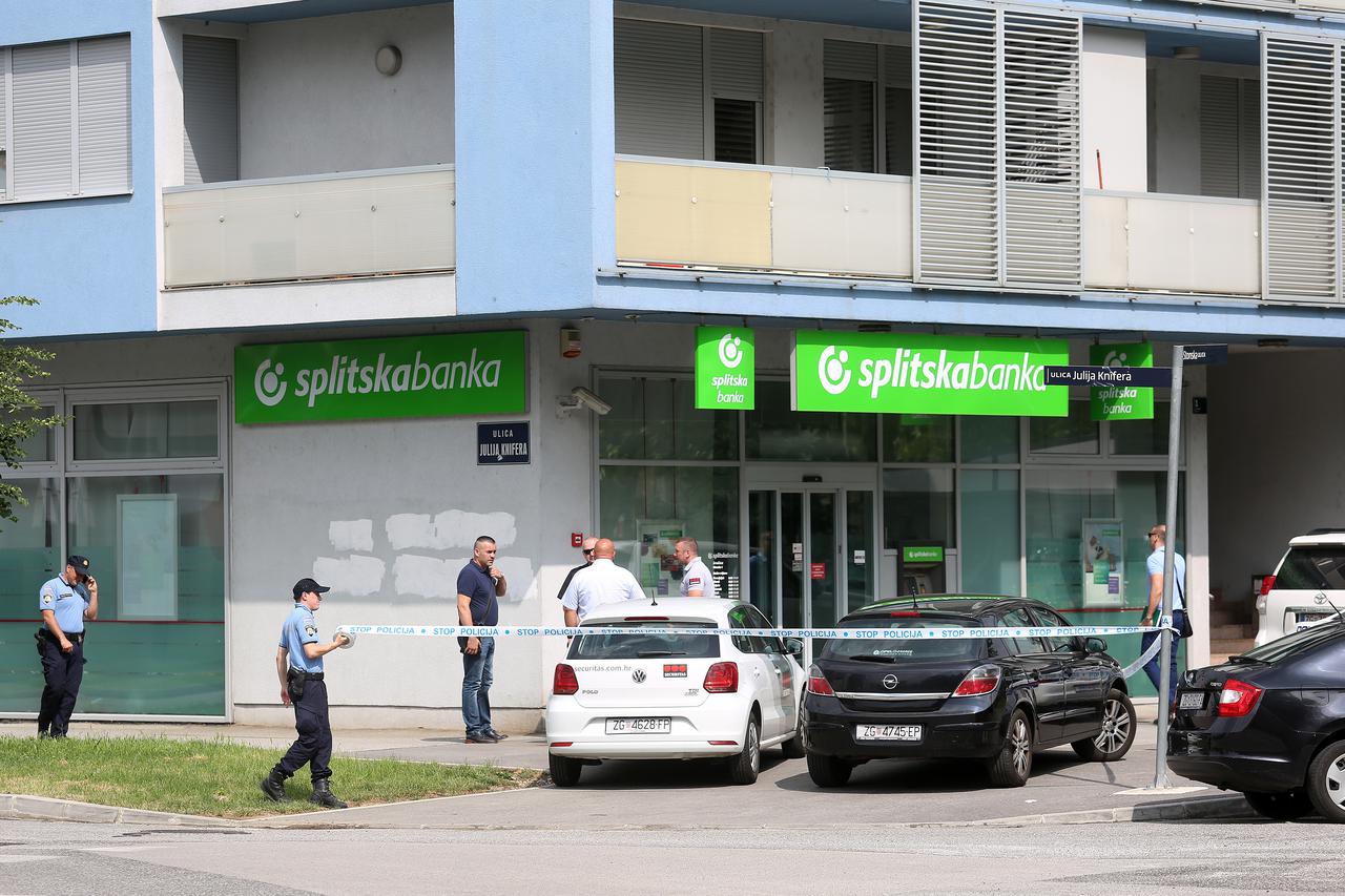 Pljačka - Splitska banka