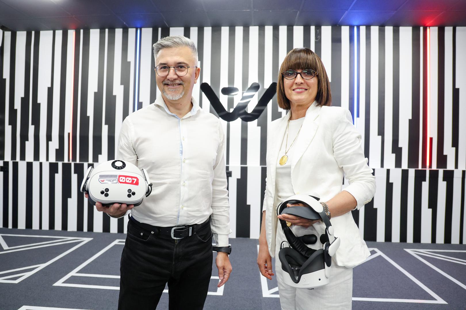 02.06.2026., Zagreb - Otvaranje prve hrvatske VR arene Another World u Ilici 33. Photo: Matija Habljak/PIXSELL