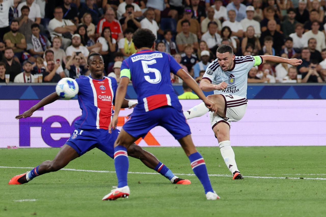 UEFA Super Cup - Paris St Germain v Aston Villa