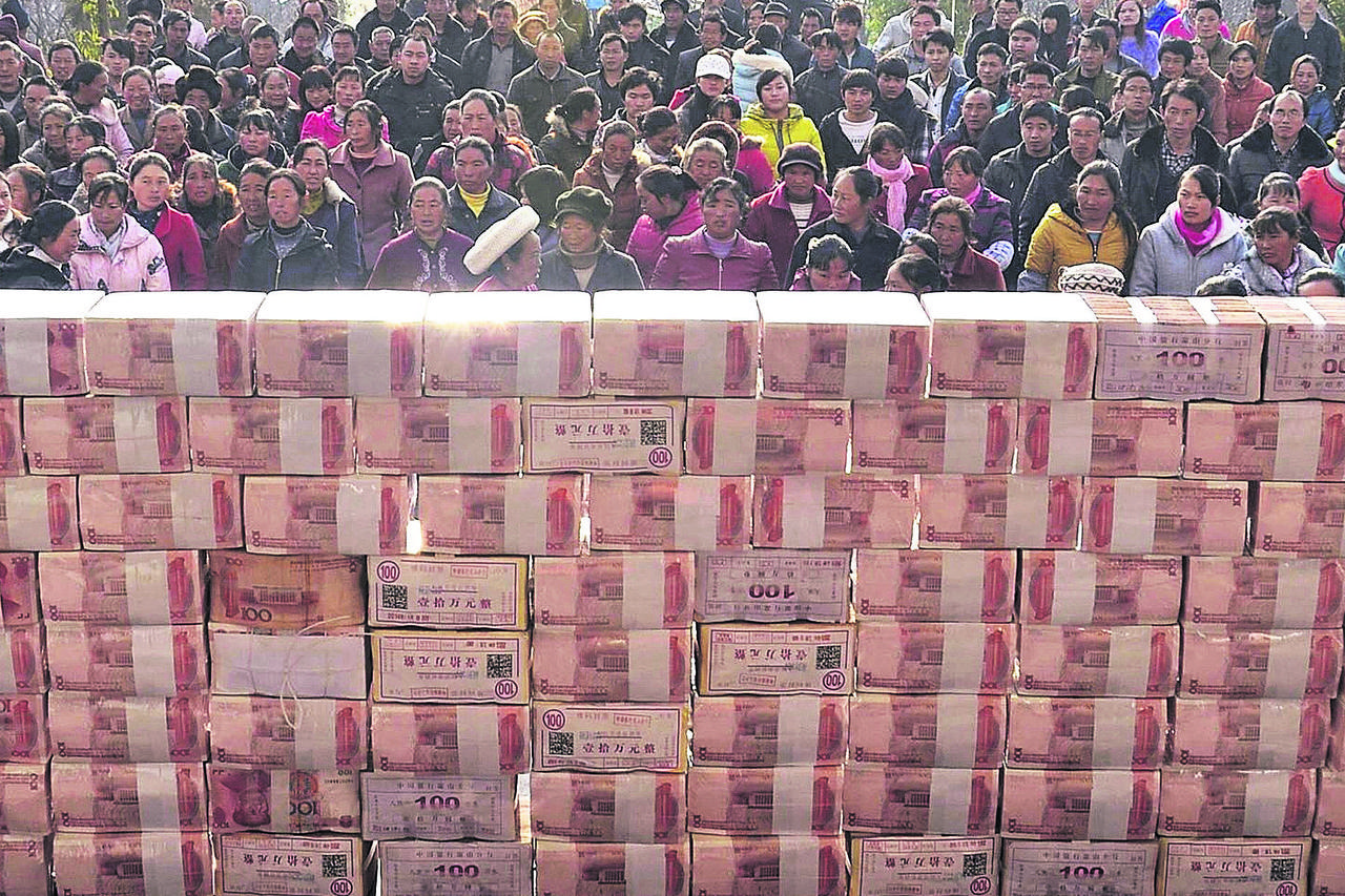 Kineski zid novca, isplata poticaja poljoprivrednicima