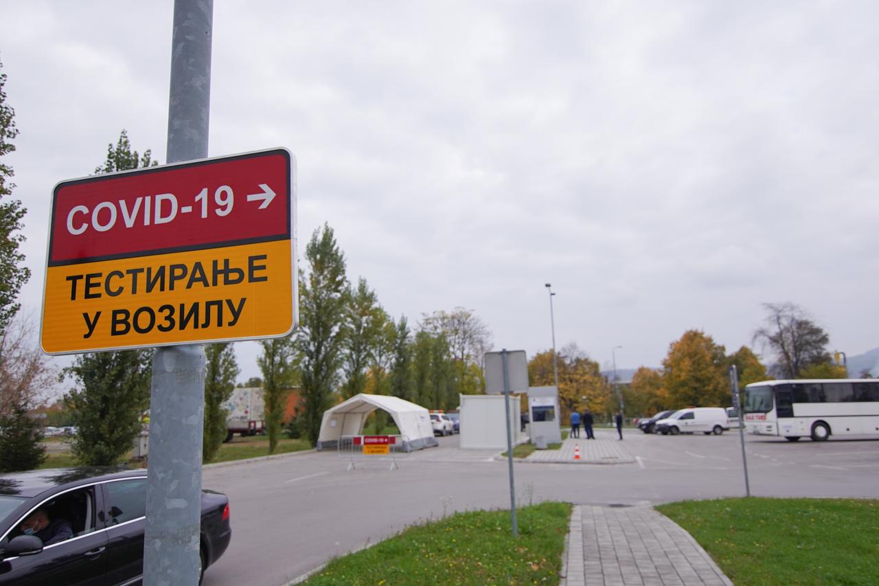 Banja Luka: Drive in testiranje na Covid-19