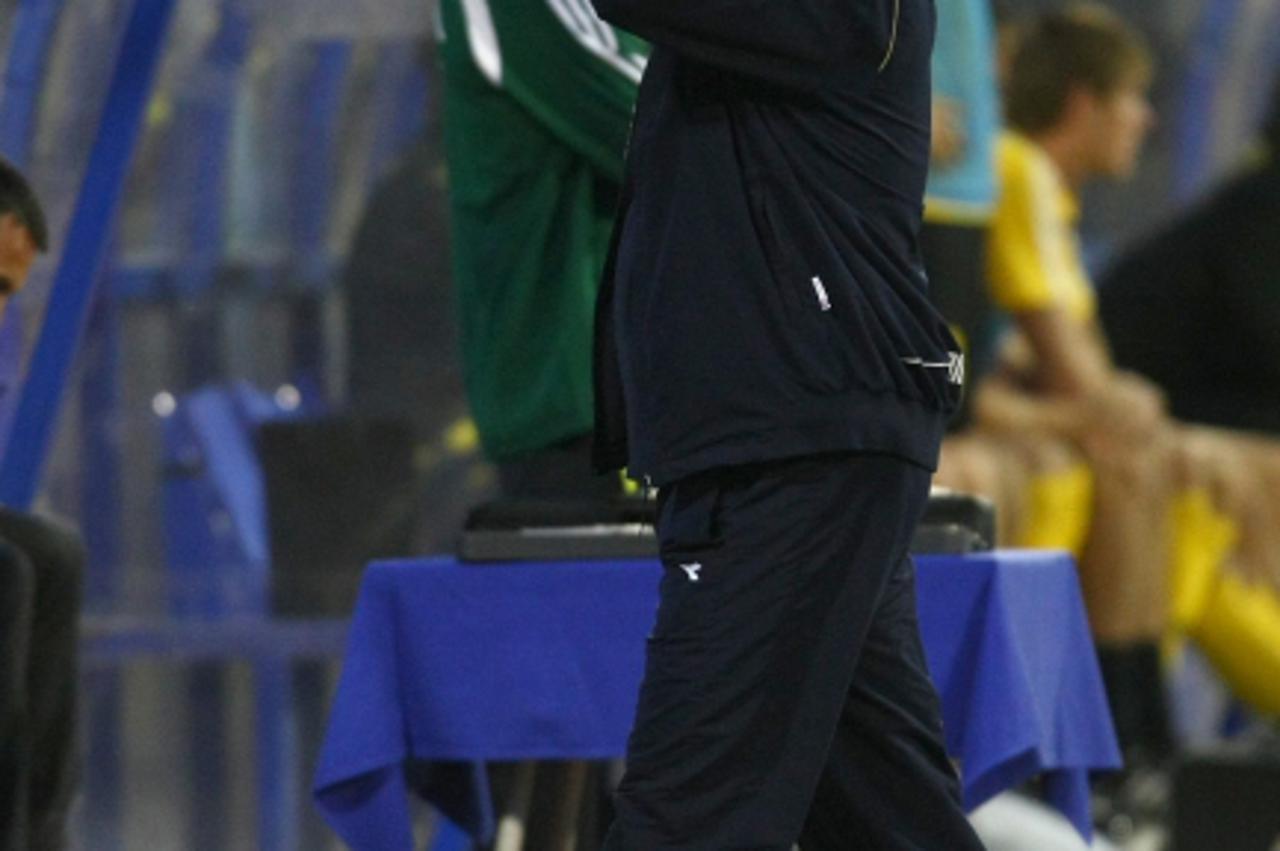 '04.08.2010., Maksimir, Zagreb - Uzvratni susret treceg pretkola Lige prvaka Dinamo - Serif (Moldavija). Velimir Zajec Photo: Davor Puklavec/PIXSELL'