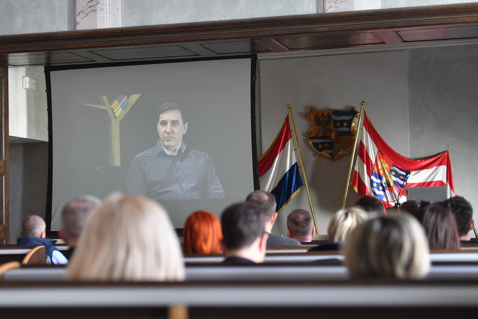 09.03.2023., Varazdin - U skupstinskoj dvorani Varazdinske zupanije prikazan je dokumentarni film Vecernjeg lista "Neandertalci". Photo: Vjeran Zganec Rogulja/PIXSELL