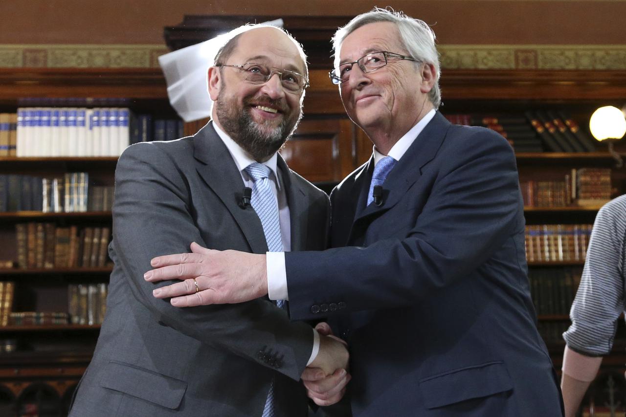 Juncker, Schulz