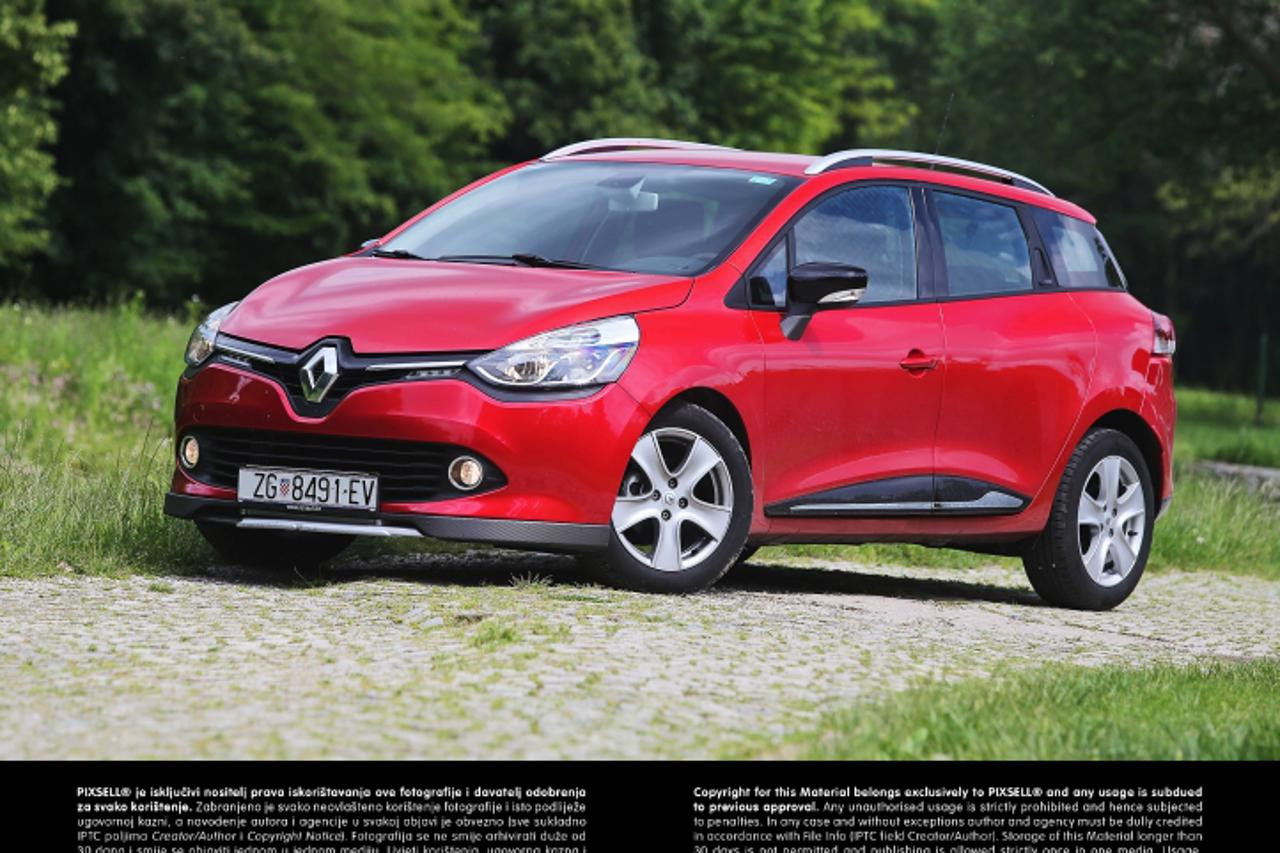 '07.06.2013., Zagreb - Test  automobil Renault Clio GrandTour. Photo: Jurica Galoic/PIXSELL'