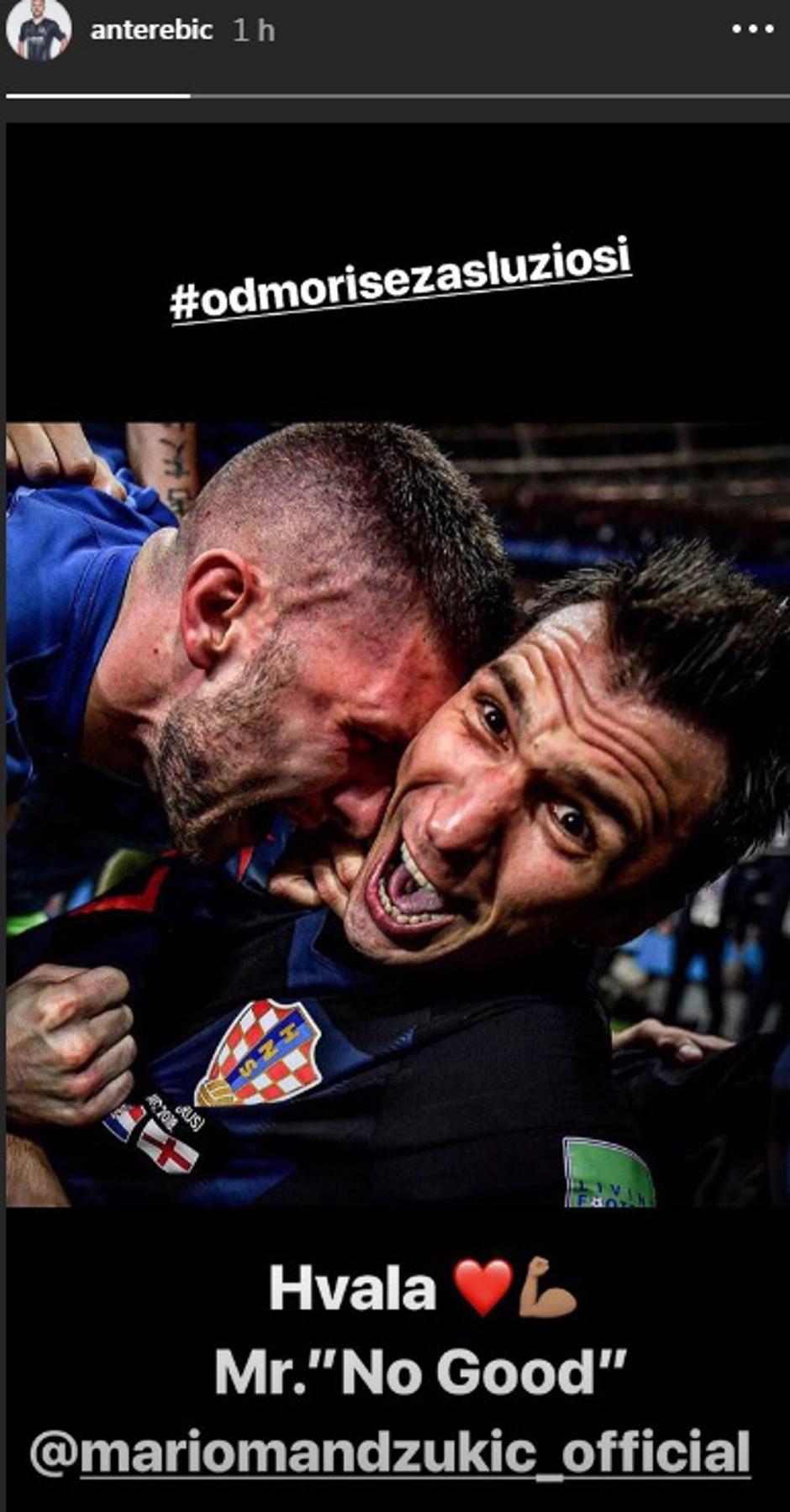 Mandžukić oproštaj