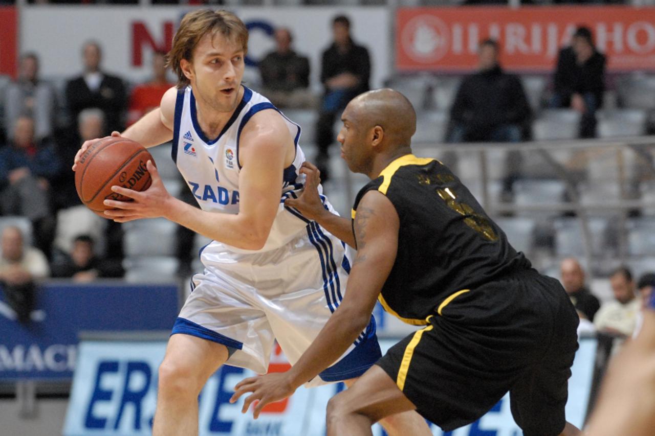 \'ZADAR, 21.12.2010. Eurocgallenge: KK Zadar - ETHA Encomi Photo: Dino Stanin/PIXSELL\'