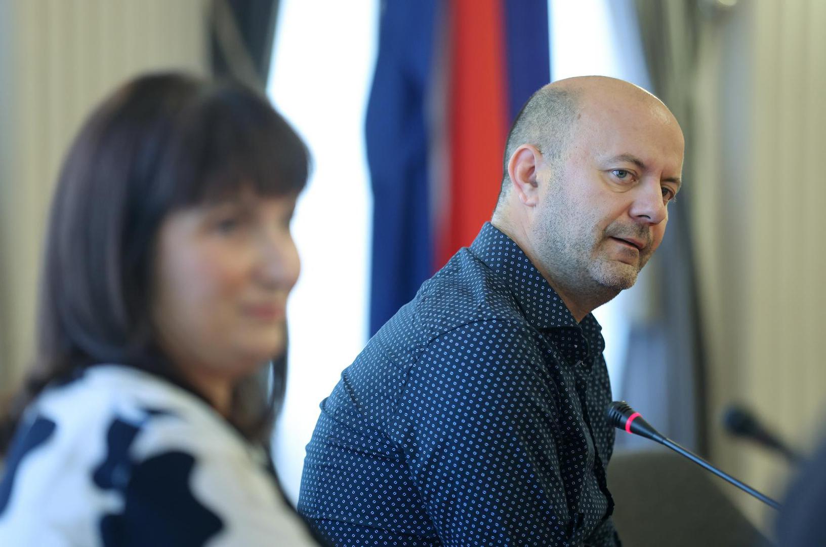 04.09.2025., Zagreb - Novinarski dom. Promocija knjige "Casni suce, znamo se" autorice Suzane Lepan Stefancic. Mladen Miletic Photo: Sanjin Strukic/PIXSELL