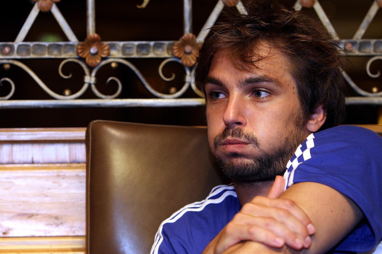 '02.07.2012., Interalpen Hotel Tyrol, Telfs, Innsbruck, Austria - Niko Kranjcar, novo pojacanje Dinamo Kijeva na pripremama kluba.  Photo: Goran Stanzl/PIXSELL'