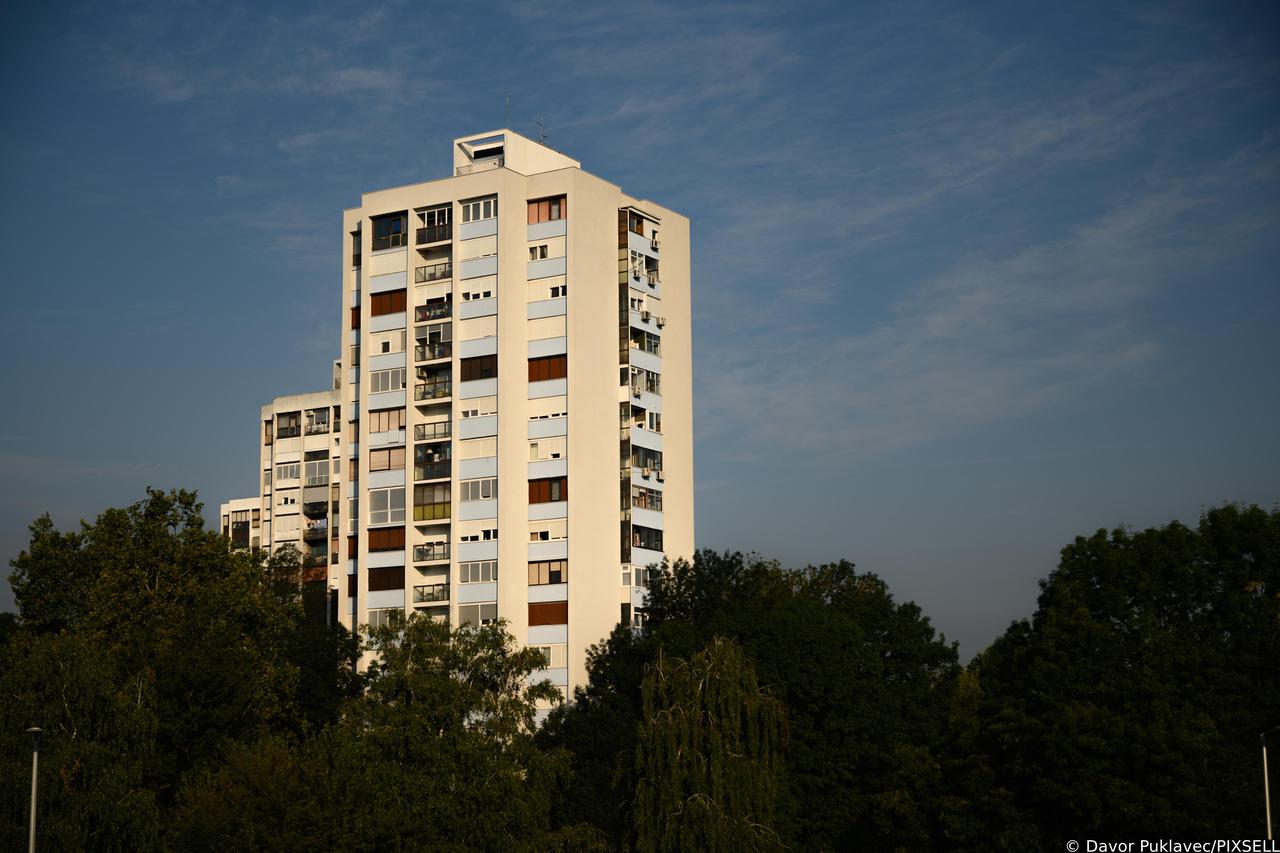 Mirno jutro u Novom Zagrebu