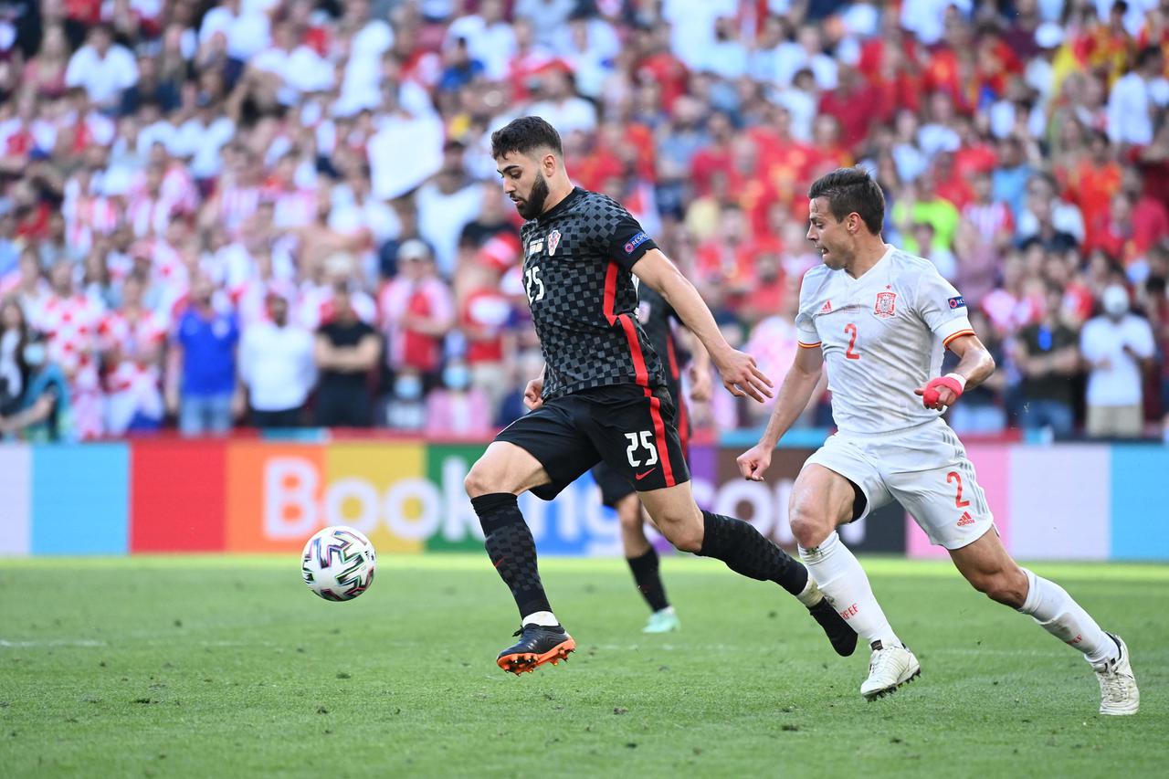 DNK, UEFA EM 2021, Kroatien vs Spanien