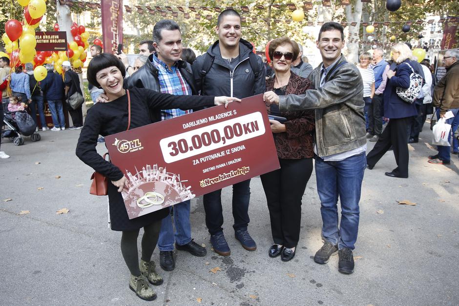 Hrvatska Lutrija proslavila 45. rođendan na prepunom Zrinjevcu