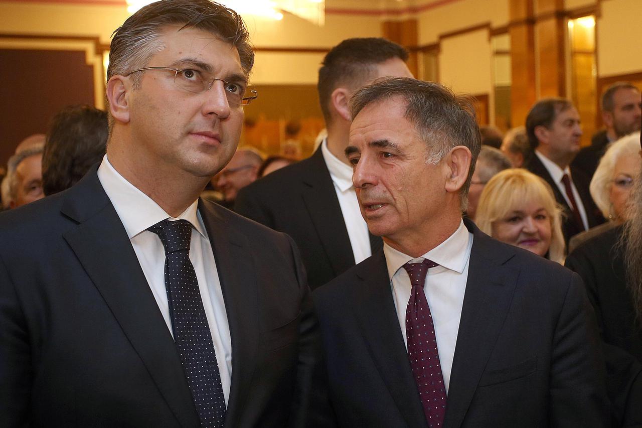 Andrej Plenković i Milorad Pupovac